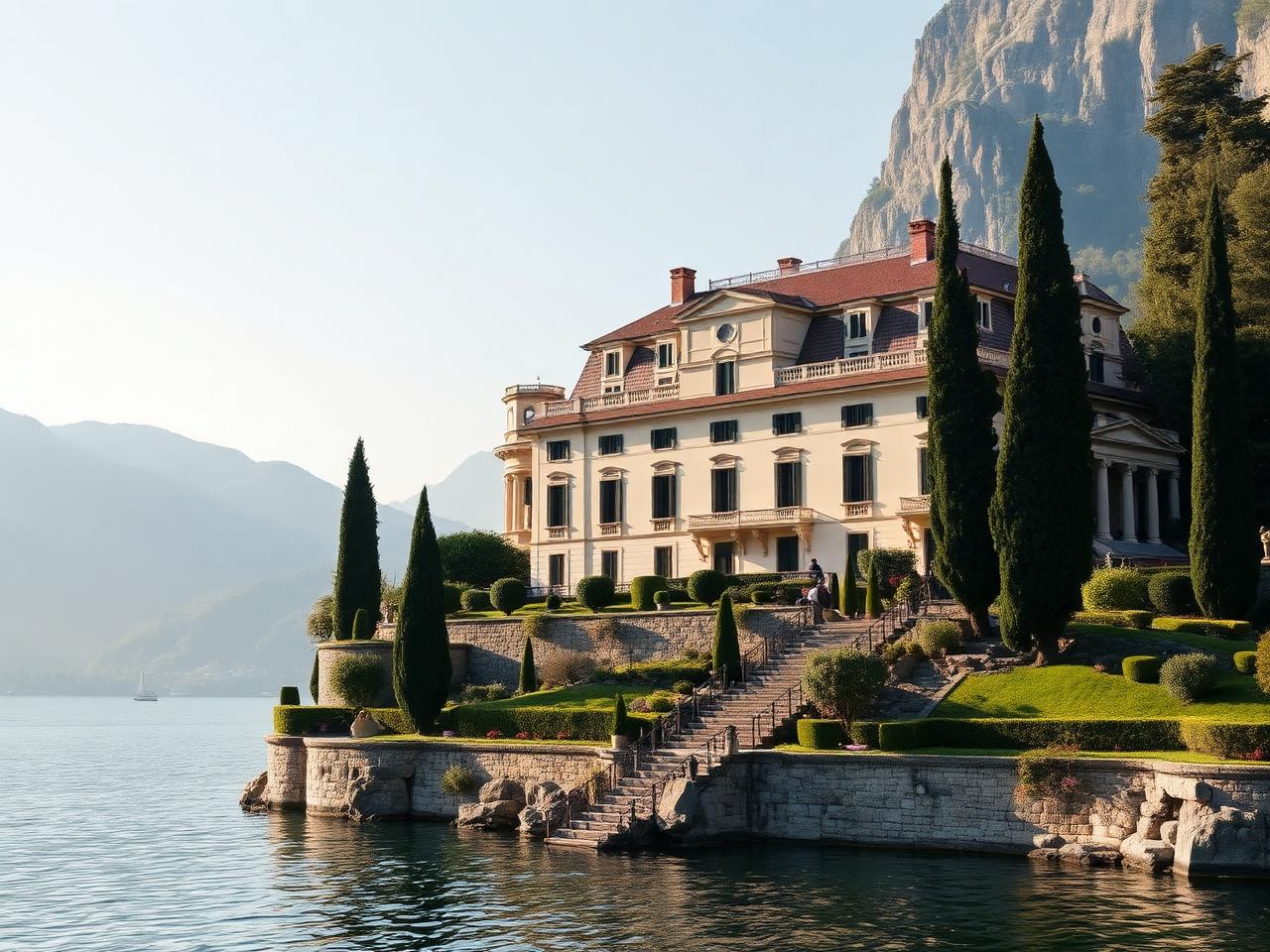 Villas Tour — private boat tour on Lake Como